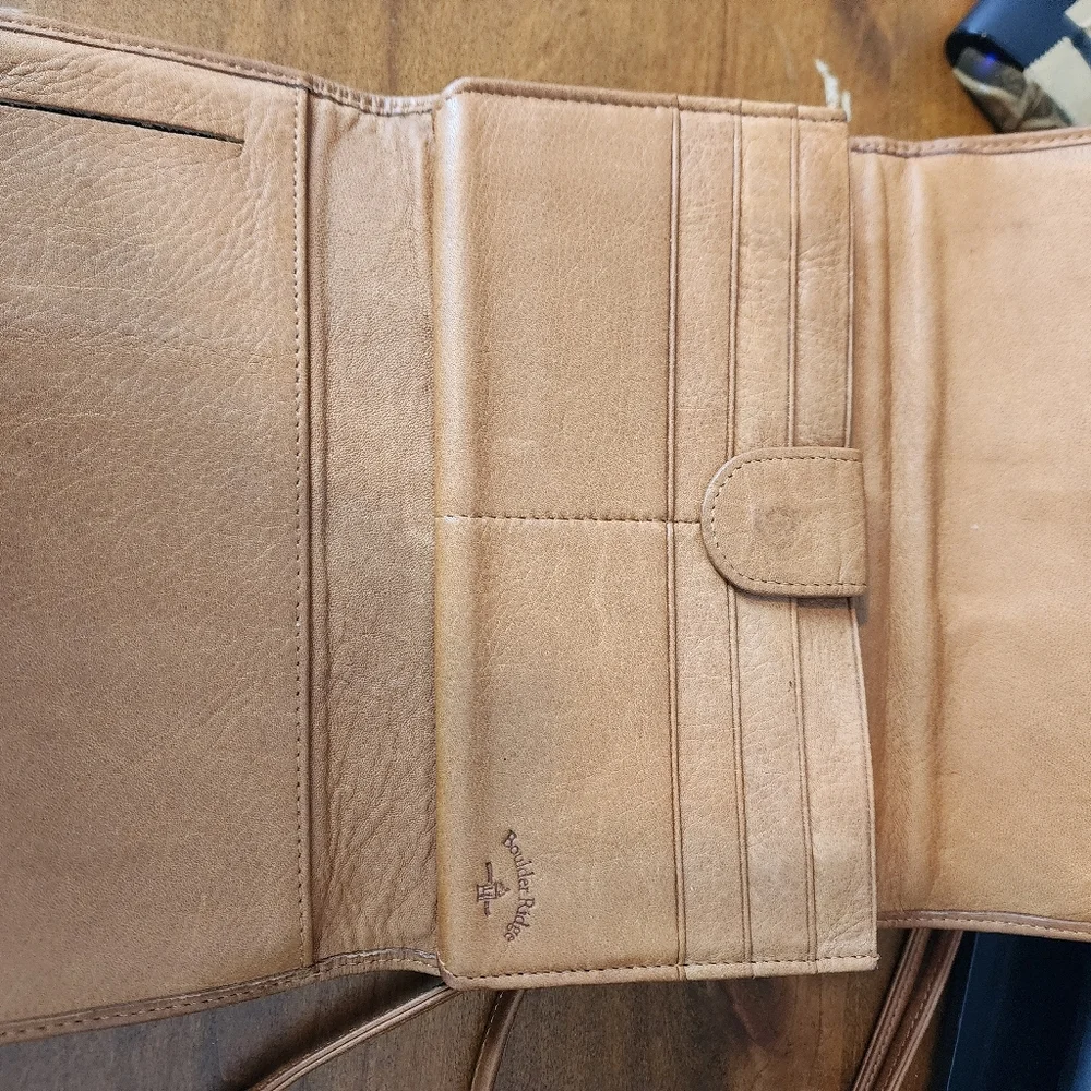 Boulder Ridge Brown Leather Women's  Crossbody